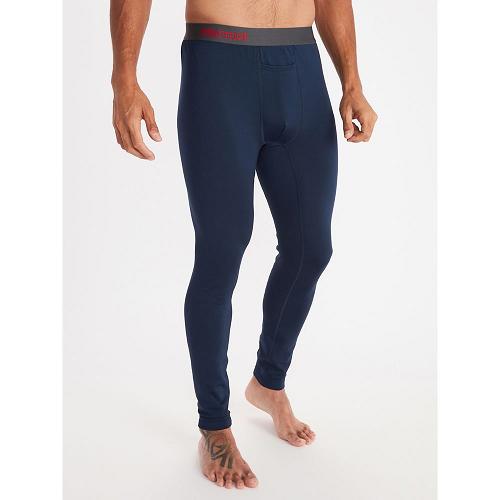 Marmot Polartec Pants - Mens Tights Dark Blue CA8349126 Canada